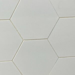 Mosaic 0106 Hex, White matt