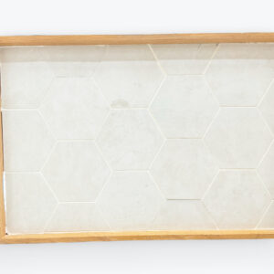 Mosaic 0122 Hex, Perta Nova Bianco, matte