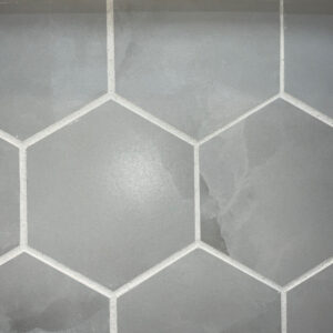 Mosaic 1132 Hexagon, Royal Onyx grey, matte
