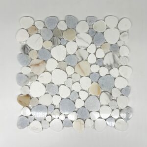 Mosaic 7129 Pebble bule polish 12x12
